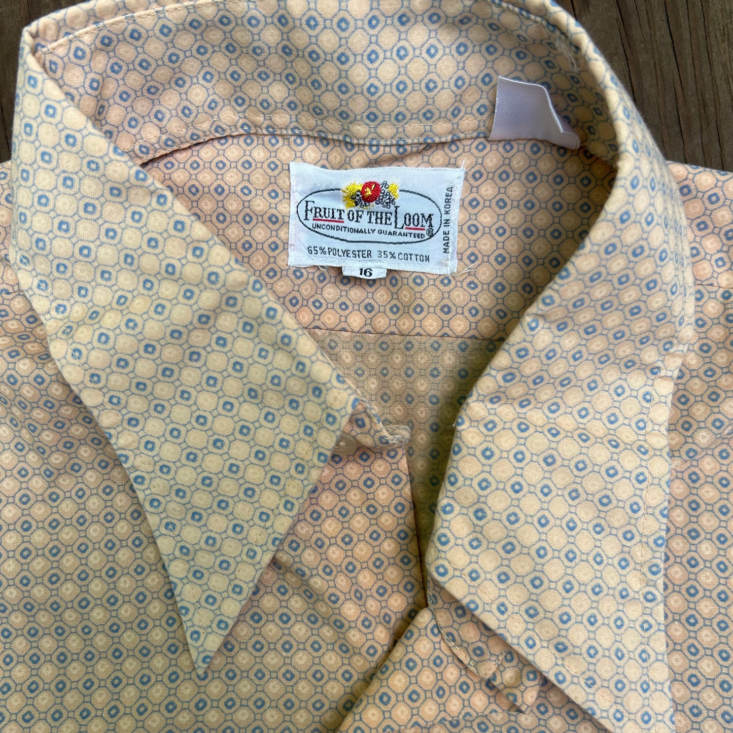 80/90’s FOTL Button Up Shirt - Large - 23” x 29”