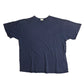 Old Navy Single Stitch Distressed Faded Navy Purple Blank Pocket Tshirt - Medium - 21” x 25”