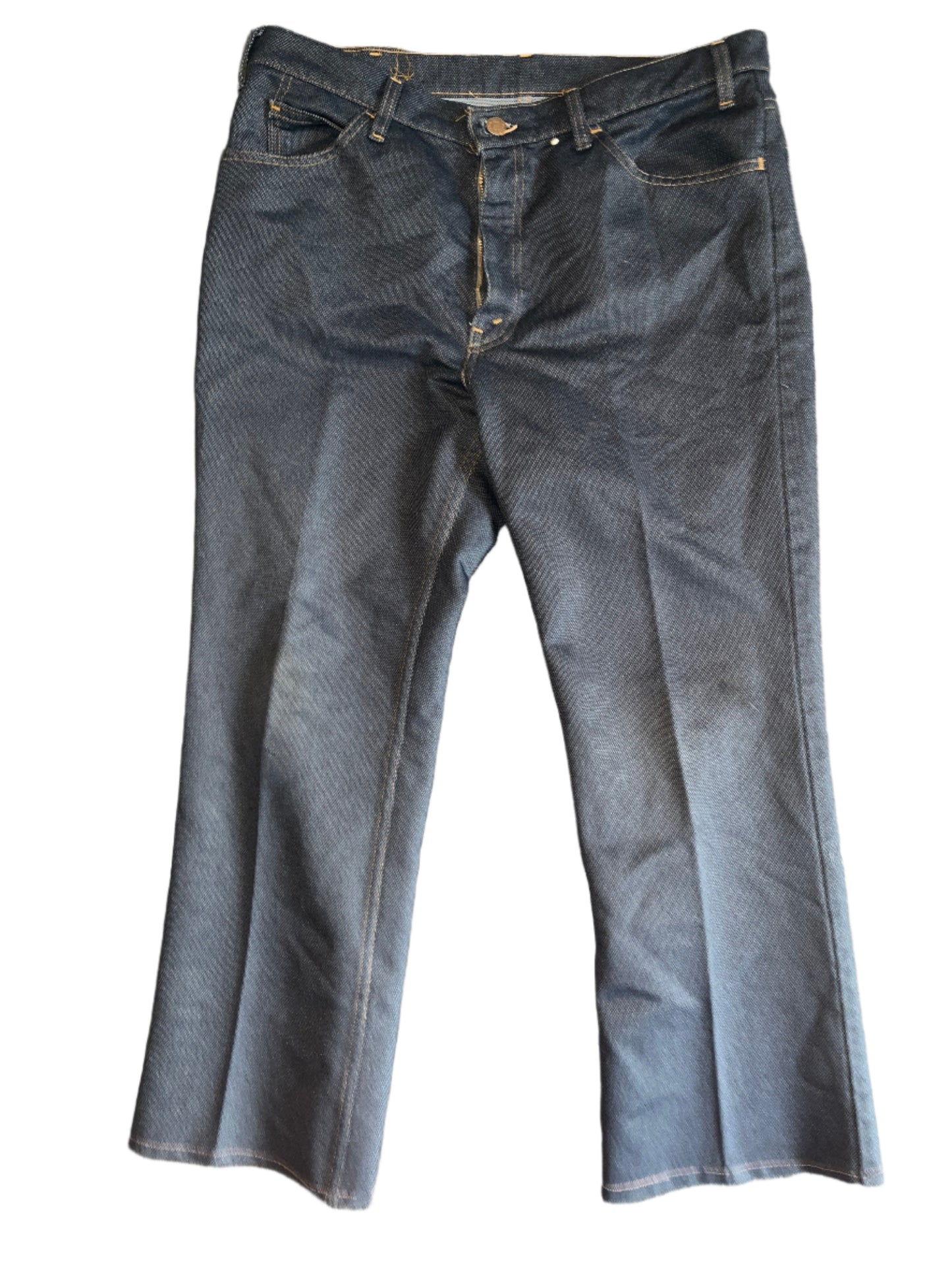 Levi's 517 Polyester Bootcut Flare Pants Jeans - 36" x 27"