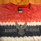 Tie Dye Harley Davidson Motorcycles Genuine Trademark 2008 New Orleans Louisiana Tshirt - XLarge - 27" x 32"