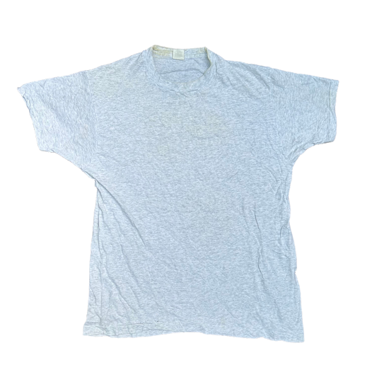 90’s FOTL Grey Blank Tshirt - Medium - 21” x 29”