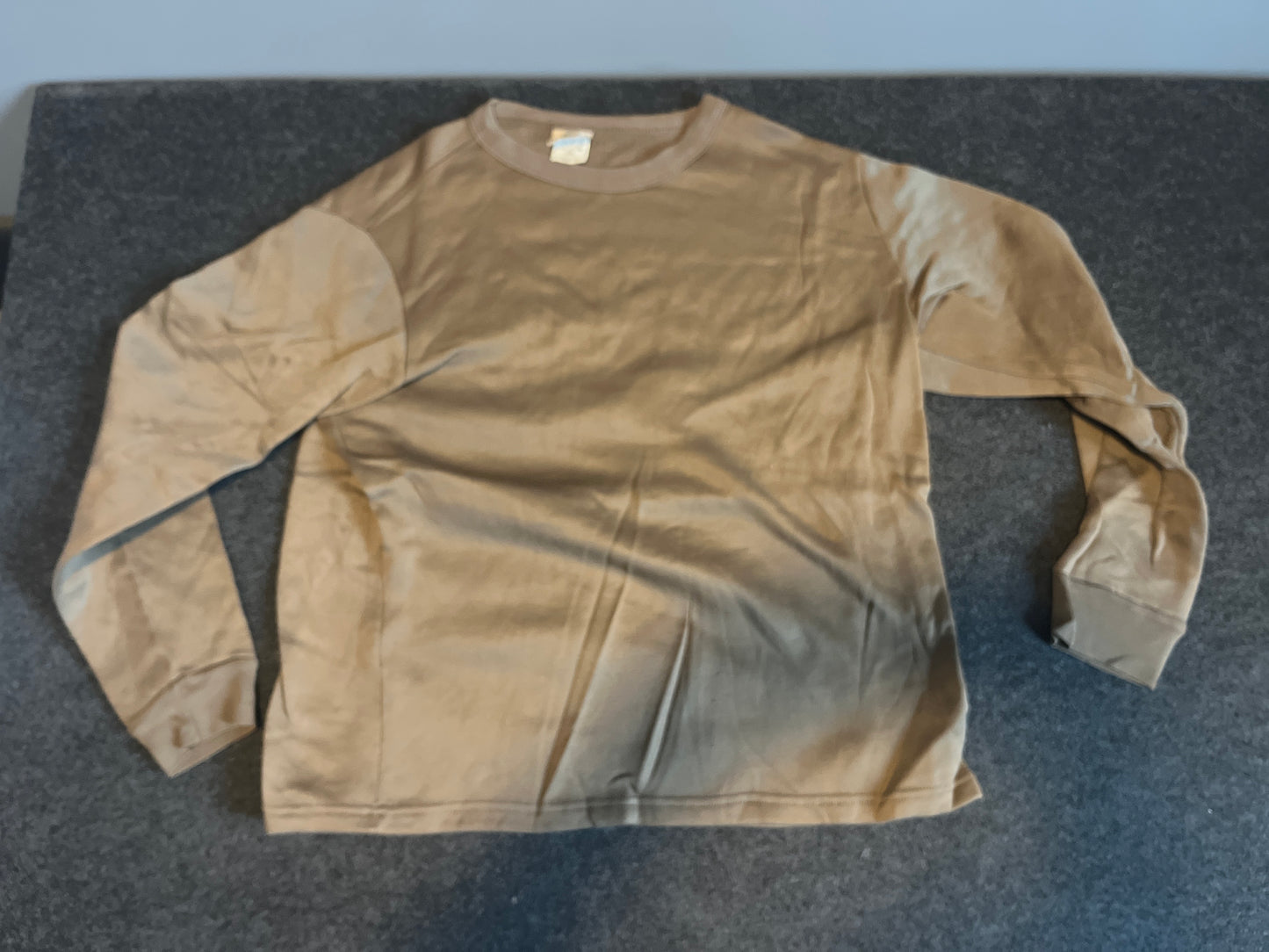 80/90's Redhead Blank Thermal Undershirt Longsleeve - Large - 22.5" x 24.5"