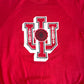 90's Jerzees IU Indiana Hoosiers University Crewneck Sweatshirt - Medium - 20.5" x 25.5"