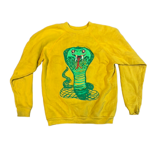 70's Snake Sweatshirt - XSmall - 16.5” x 19.5”