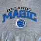 90's Lee Sport Orlando Magic NBA Hooded Sweatshirt - XLarge - 26" x 25.5"