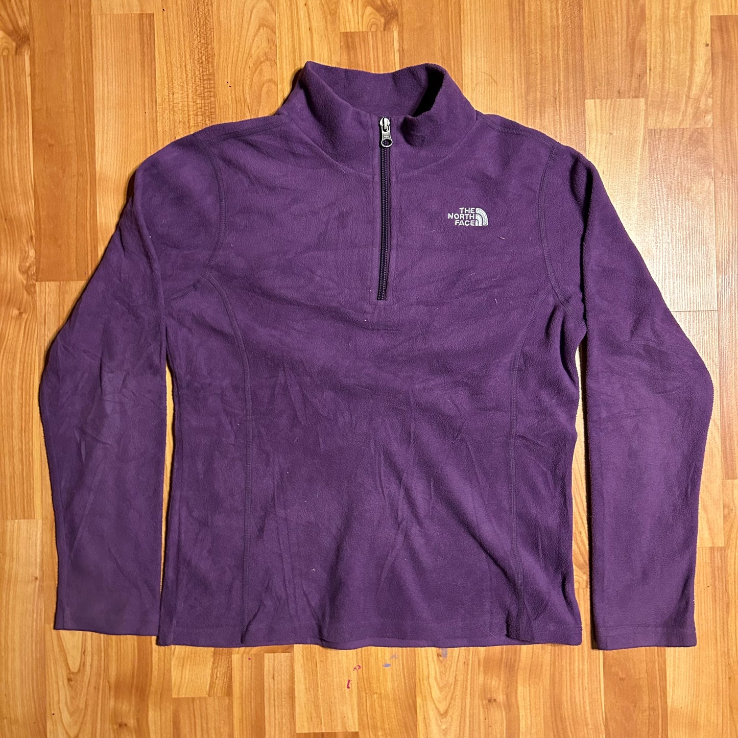 The North Face Purple Quarter Zip Fleece - Small - 18” x 22”