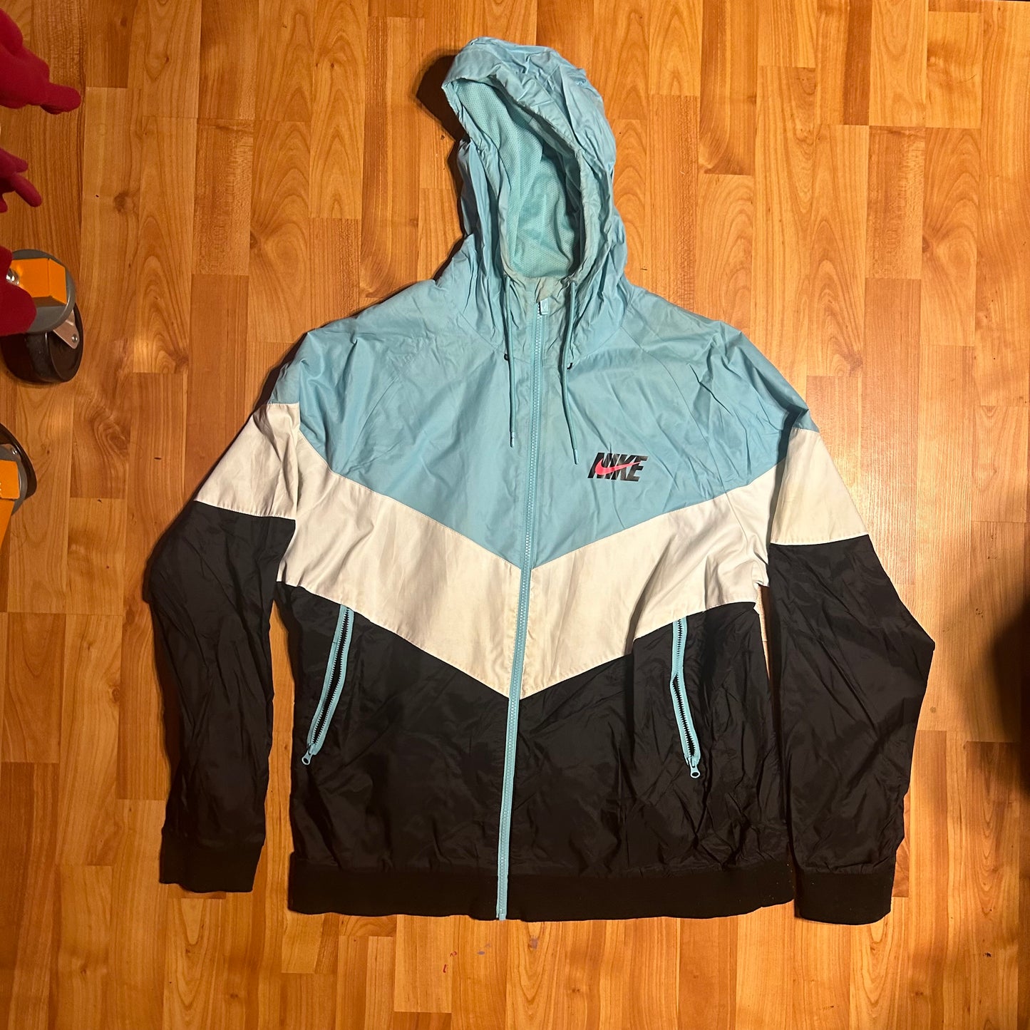 Nike Windbreaker Running Jacket Zip Up - XLarge - 25” x 28”