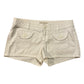 Arizona Jeans Co. Cotton Spandex Cargo Khaki Shorts - Women’s 9 - 32” x 2.5”