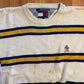 Tommy Hilfiger Cotton Striped Sweater - XLarge - 26” x 26”