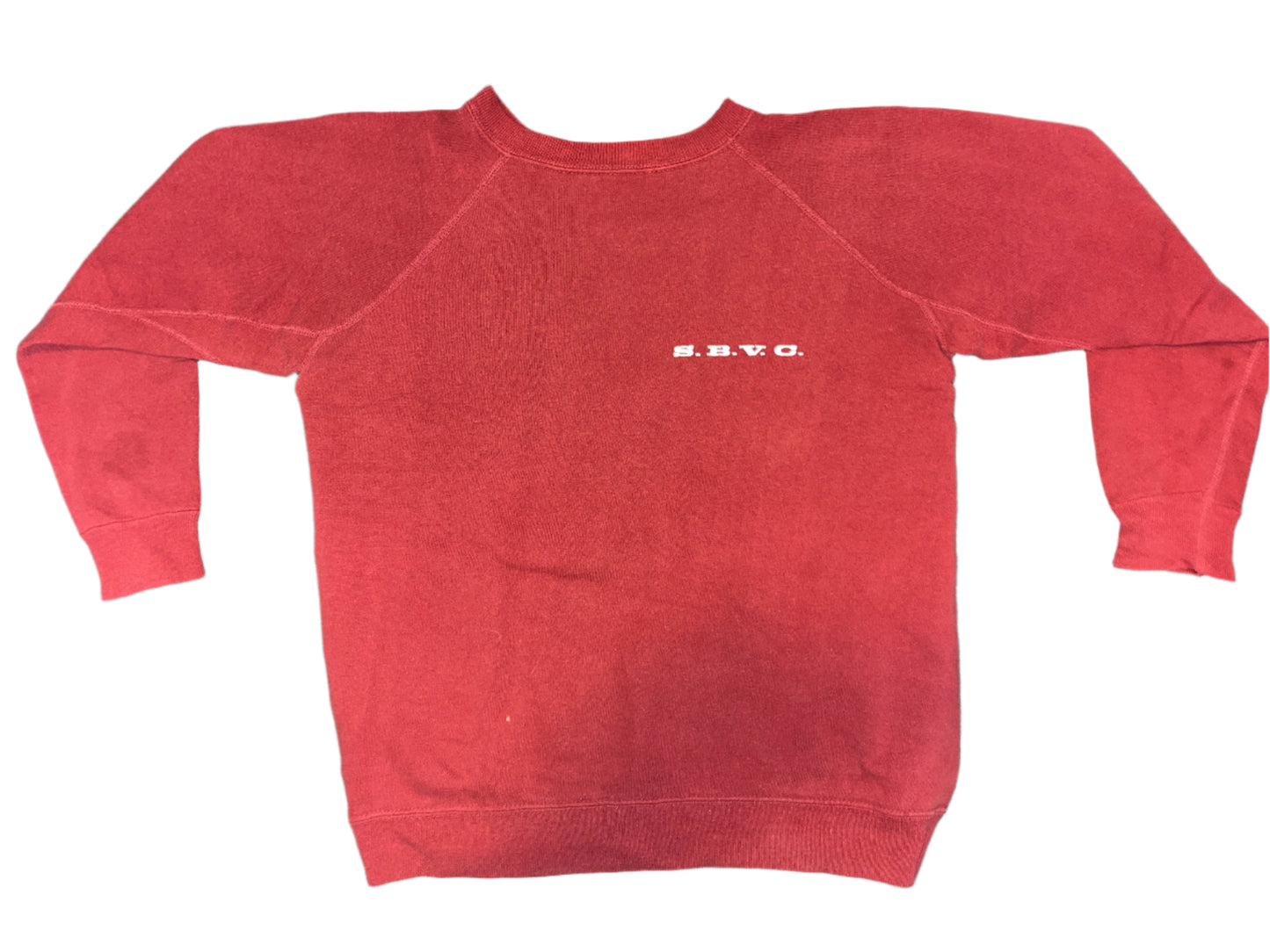 80/90's SBVC Crewneck Sweatshirt - Small - 19" x 20"