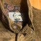 80/90's Ashworth Brown Corduroy Bomber Jacket - XLarge - 24” x 26”