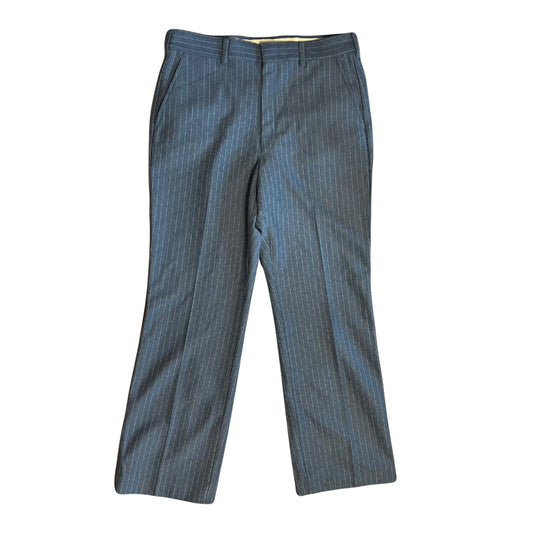 Light Blue Striped Dress Pants - 33" x 29"
