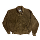 80/90's Ashworth Brown Corduroy Bomber Jacket - XLarge - 24” x 26”