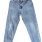 90/00's Chic Denim Blue Mom Jeans Pants - 28" x 27.5"