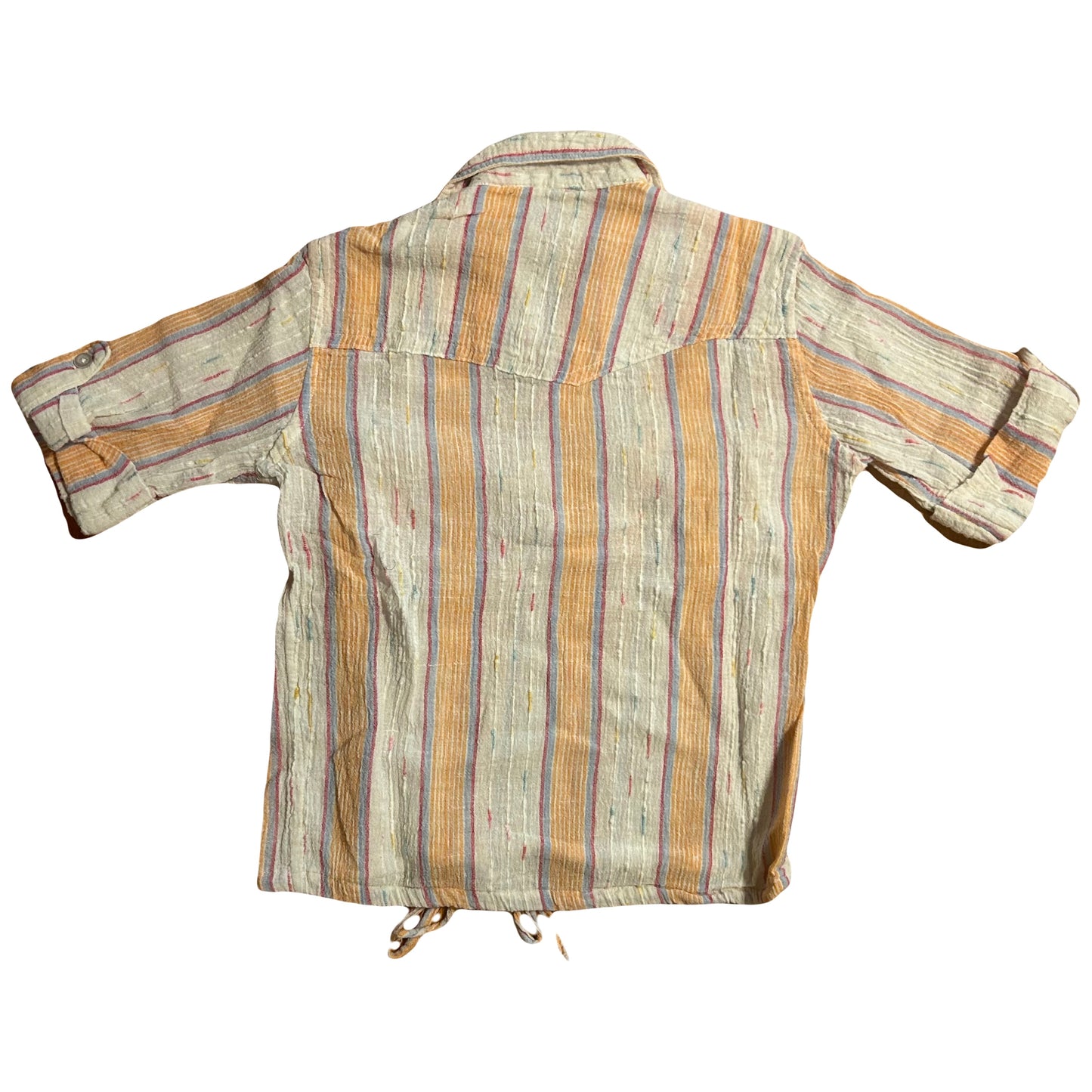 Mahudi’s Cotton Button Up Shirt - XSmall - 17” x 20”