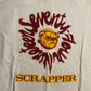 80’s Champion Nineteen Seventy Four Scrapper Bulldog Dog VNeck Tshirt - Small - 18.5” x 27”