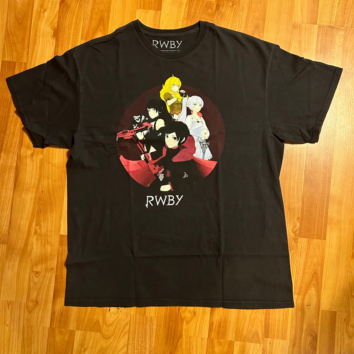 2017 RWBY Ruby Anime Cartoon TV Tshirt - Medium - 21” x 29”