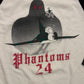 70/80’s Gulf Coast Sportswear Phantoms 24 Plane Fighter Jet F4 Raglan Shirt - XSmall - 17” x 26”