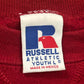 00’s Red Blank Russell Athletic Crewneck Sweatshirt - Small - 19” x 23”