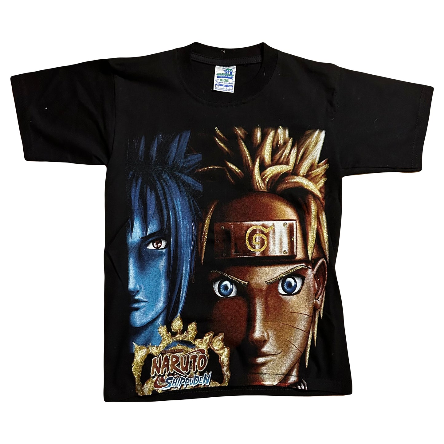 Naruto Anime TV Sparkly Tshirt - XSmall - 15” x 22.5”