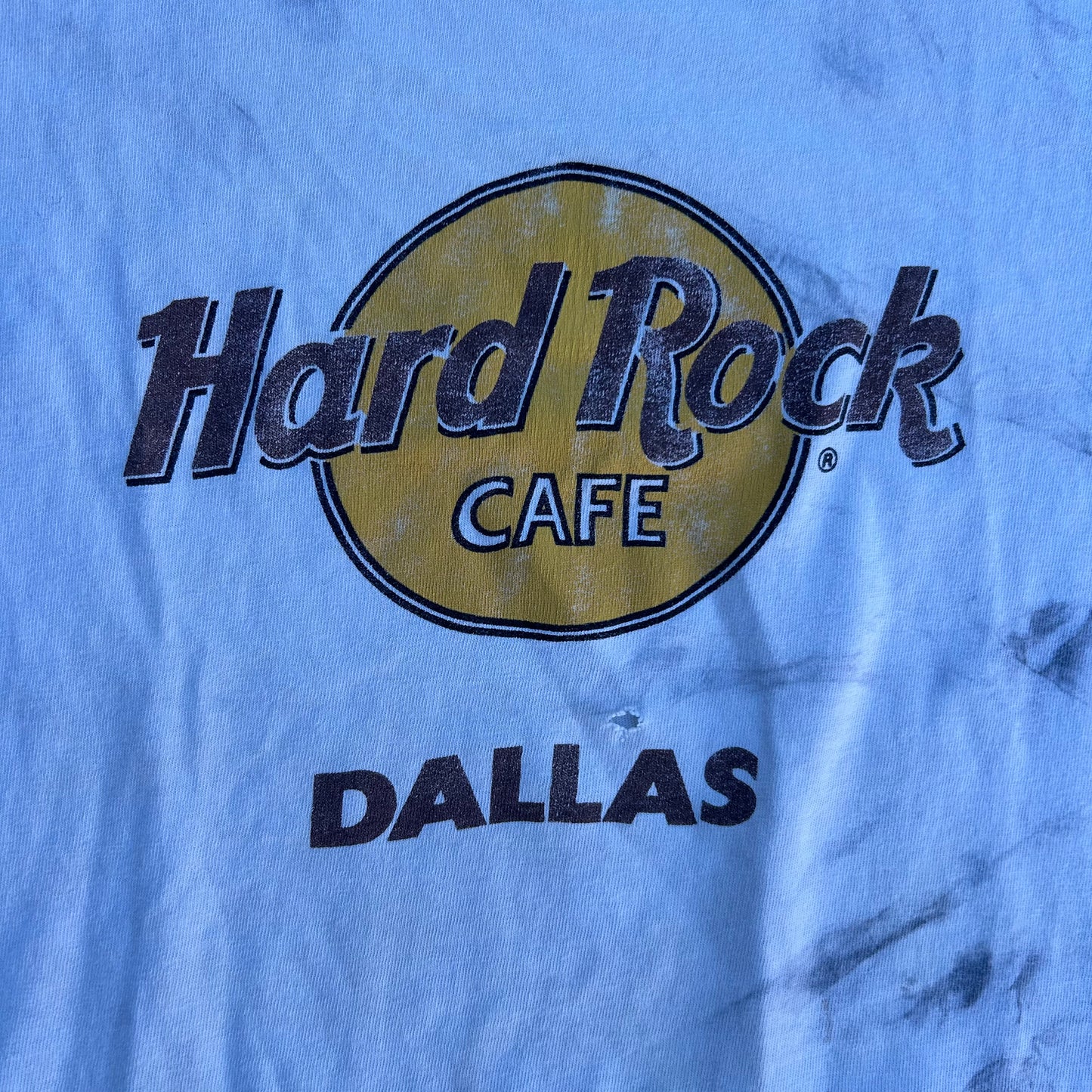 90’s FOTL Hard Rock Cafe Dallas Tshirt - XLarge - 24” x 28”