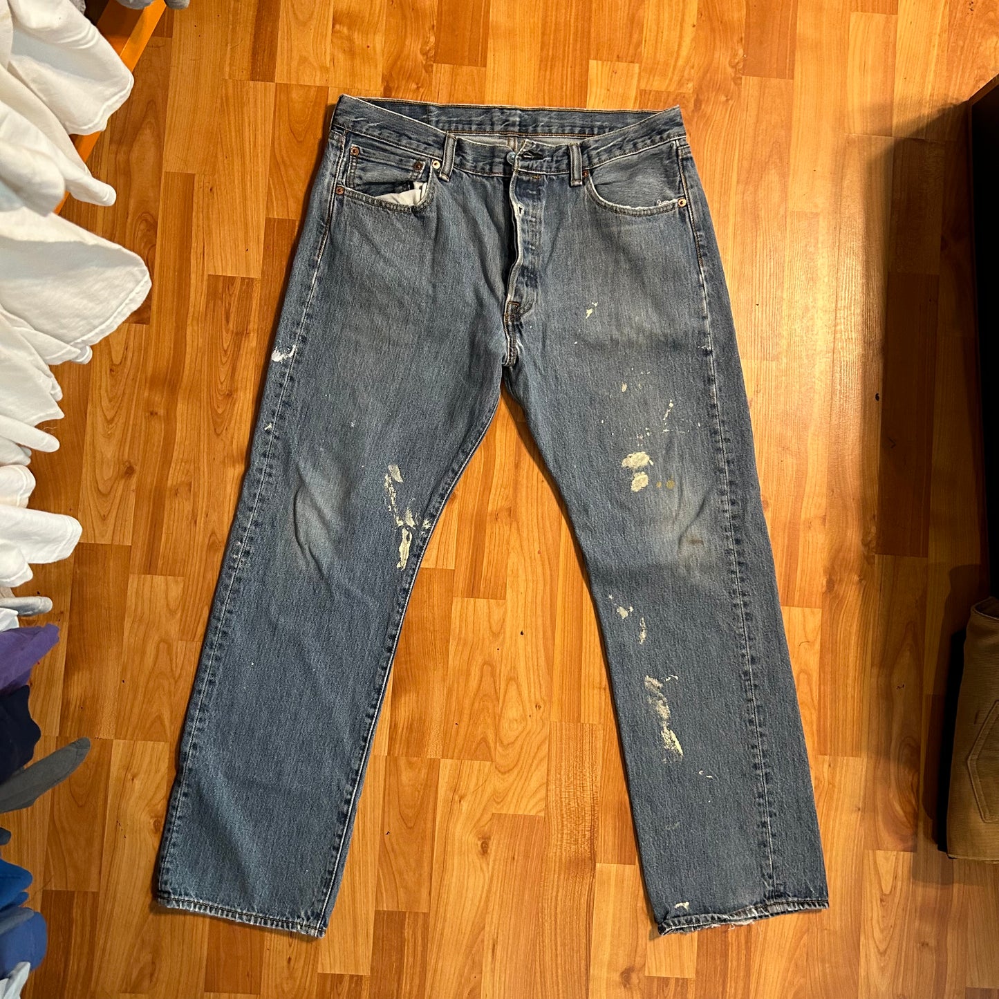 Levi’s 501 Painter Denim Jeans - 34” x 30”