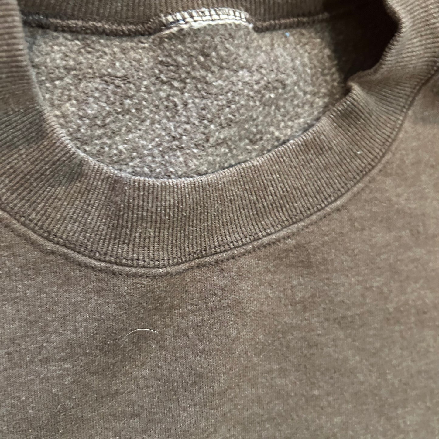 90’s Grey Blank Crewneck Sweatshirt - Boxy XLarge - 25.5” x 27”