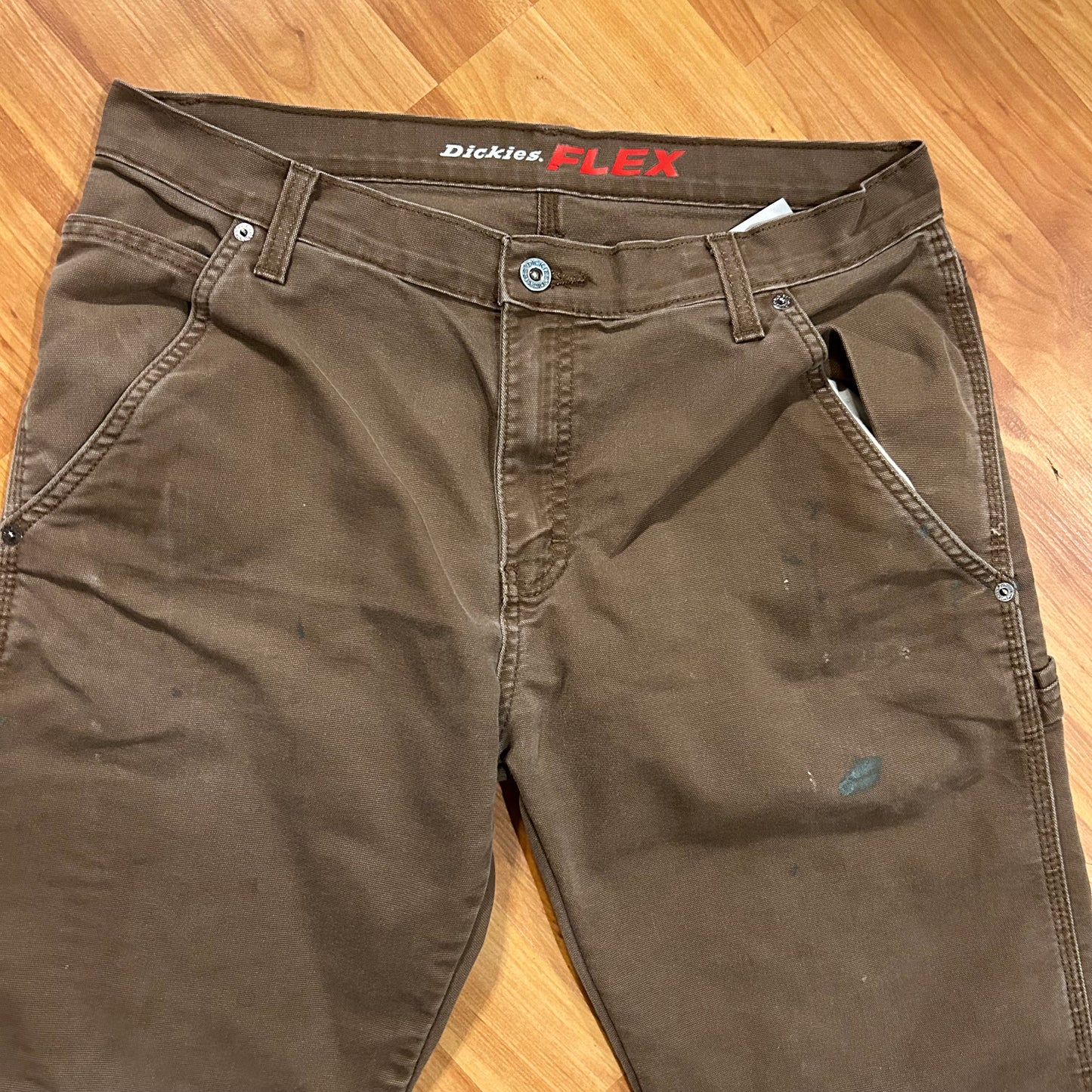 Dickies Flex Brown Carpenter Pants - 32” x 29”