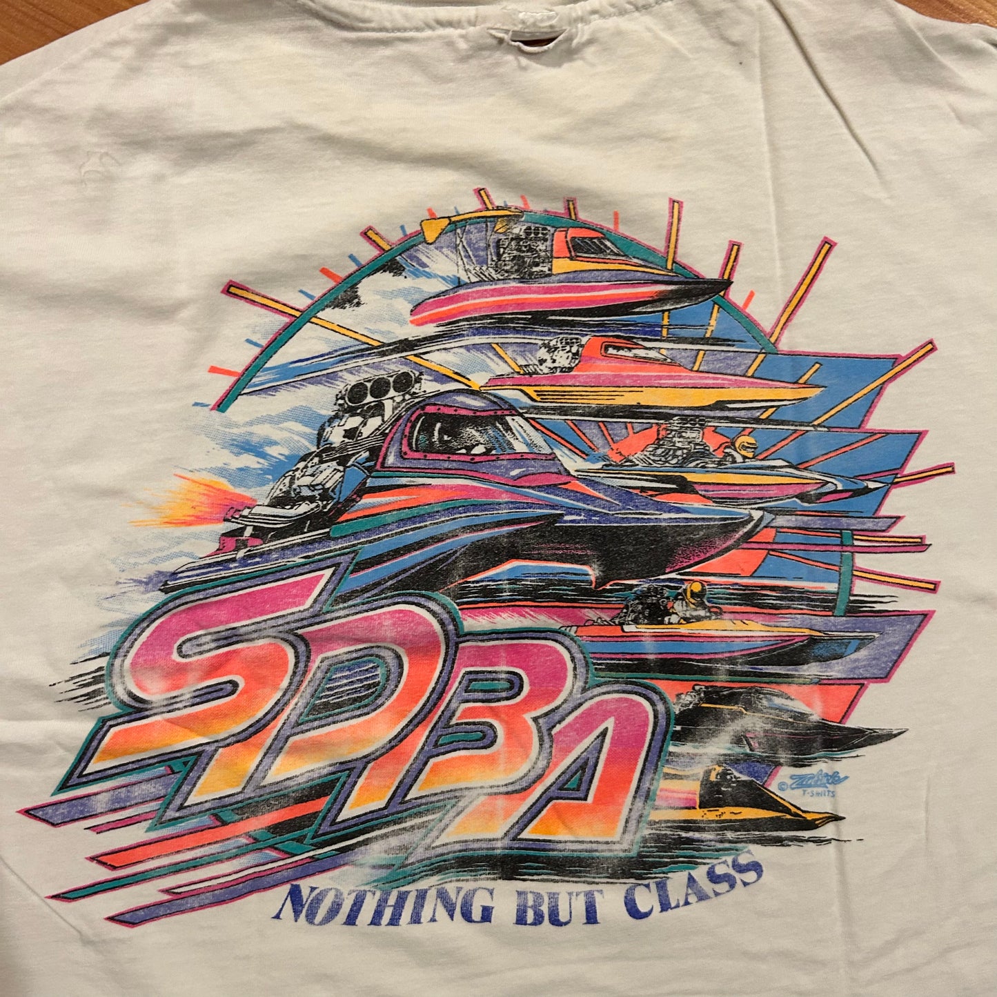 90’s Nothing But Class 1996 Southern Drag Boat Association SDBA Tshirt - Large - 22” x 28”