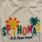 St Thomas US Virgin Islands Tshirt - 19” x 25.5”