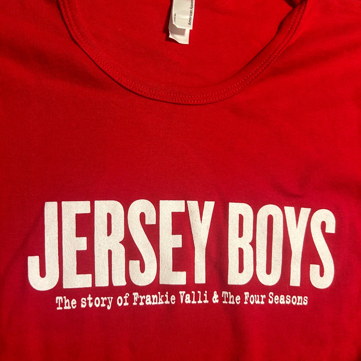 American Apparel Jersey Boys Shirt Top - Women’s L / Small - 18” x 24”