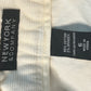 New York & Company Corduroy Cream White Skirt - Women’s 6 - 30” x 21”