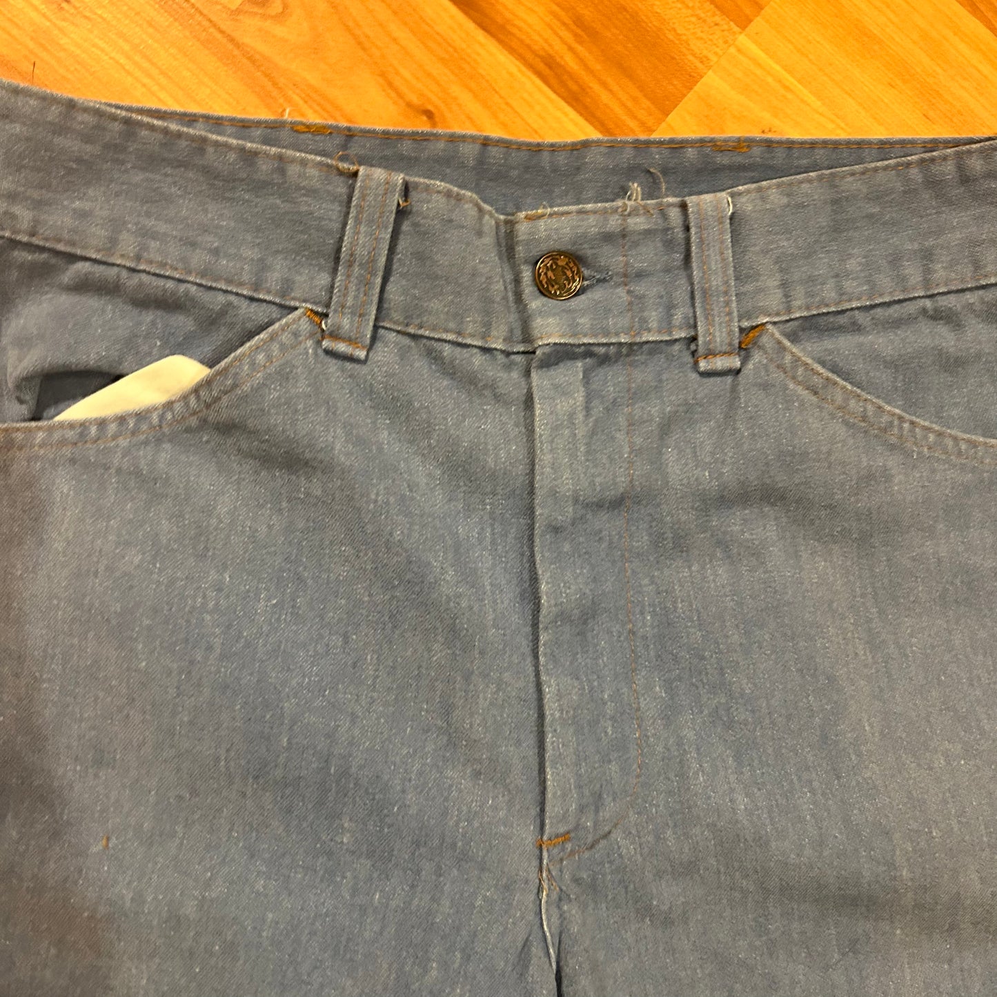 70/80’s Denim Light Wash Jeans - 31” x 28”