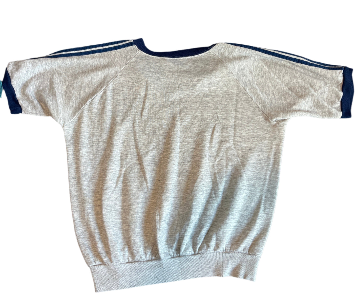 70/80's Short Sleeve VNeck Sweatshirt - XLarge - 24" x 24.5"