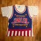 90’s FOTL Original Harlem Globetrotters Jersey Tshirt - XLarge - 24” x 30”