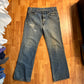 70/80’s Levi’s 517 Orange Tab Denim Jeans - 34” x 31”