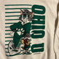 90’s FOTL Ohio University Tom and Jerry Looney Tunes Crewneck Sweatshirt - Medium - 20” x 25”