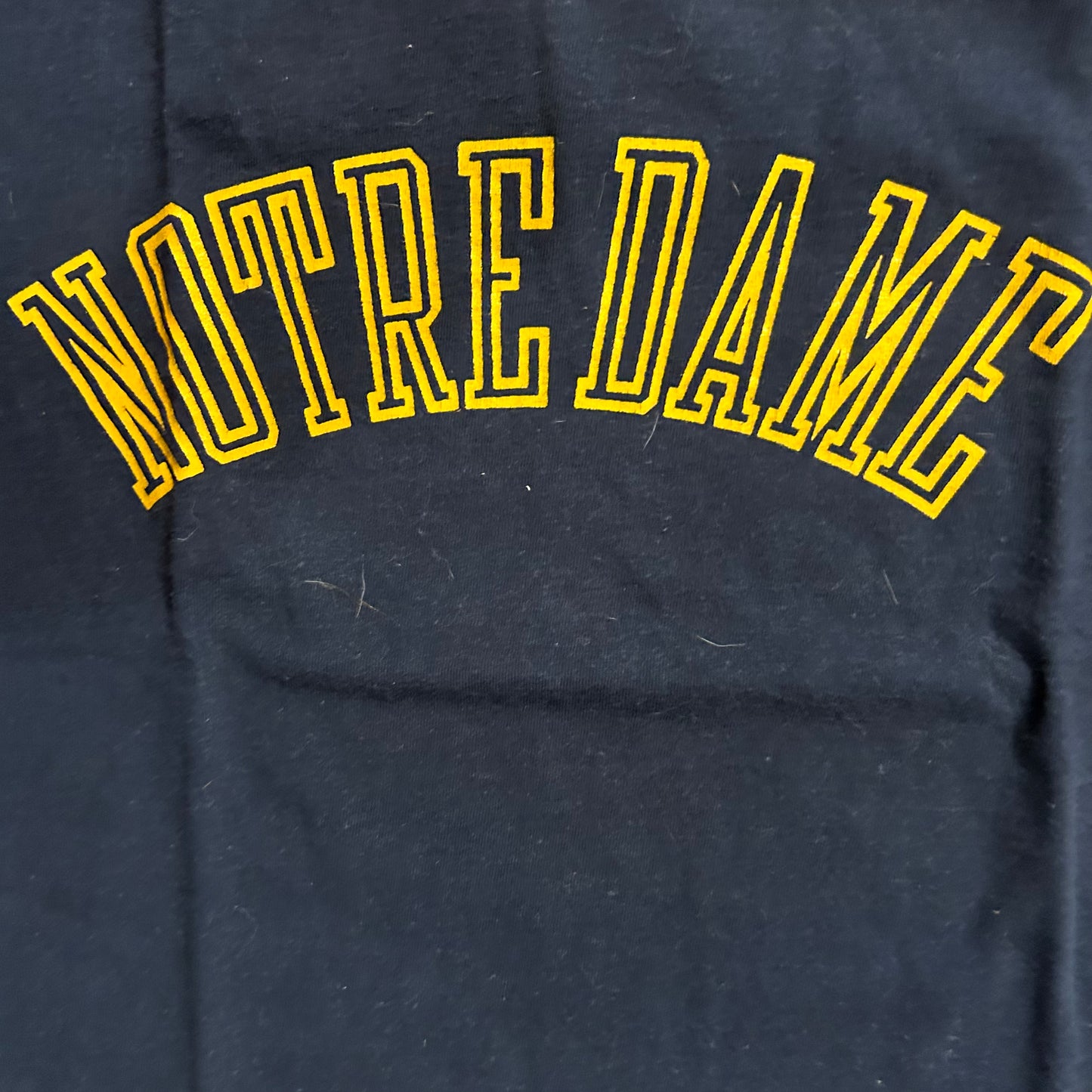 80’s Champion Notre Dame University College Tshirt - Medium - 20” x 24”