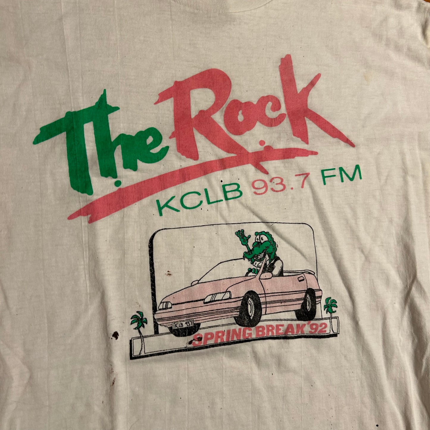 80/90’s Murina’s Best The Rock KCLB 93.7 FM Coachella Tshirt - Medium - 20” x 26”