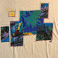 80/90’s Hanes Pro Prints Beach Tshirt - Medium - 21” x 26”