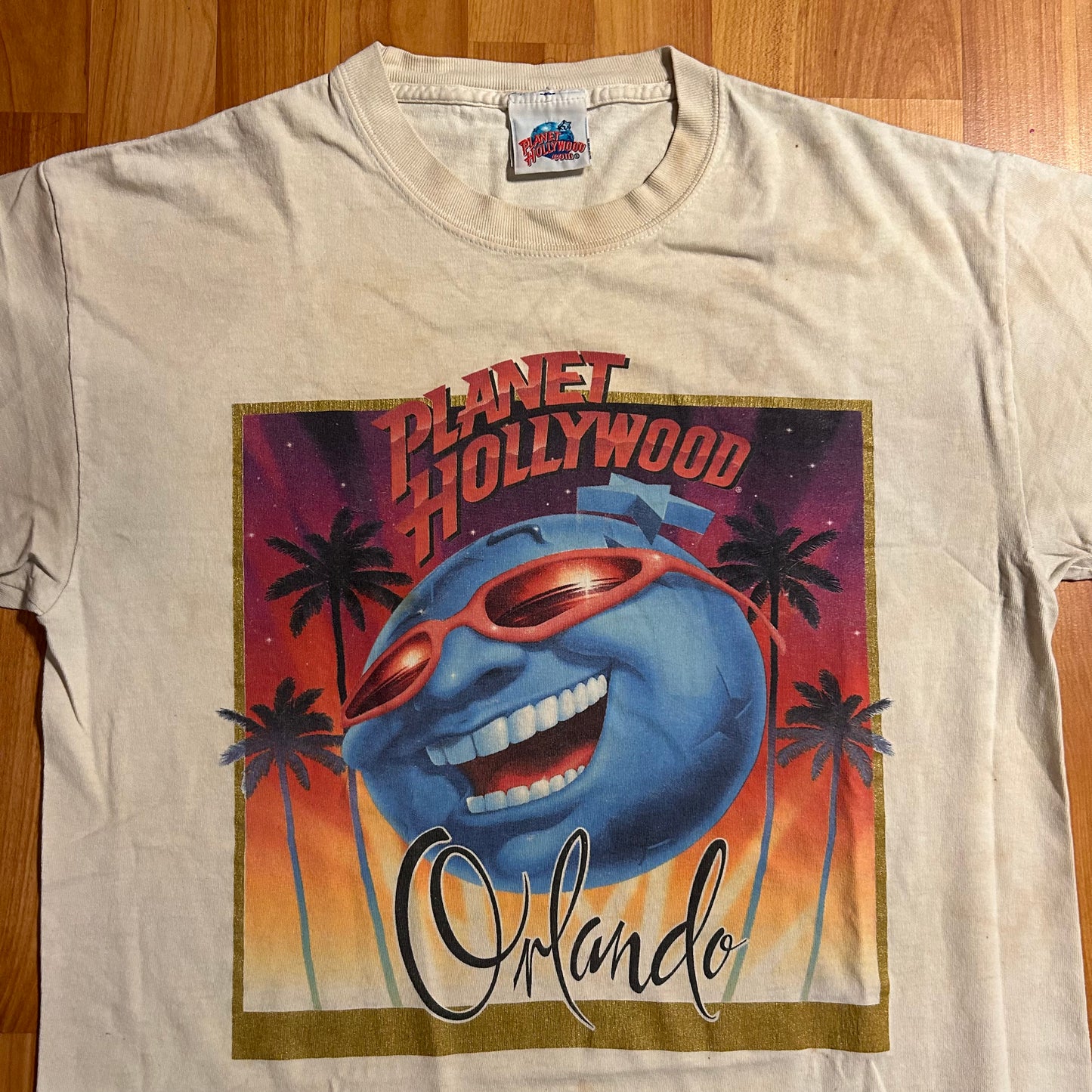 90’s Planet Hollywood Orlando Tshirt - Medium - 21” x 27.5”