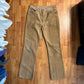 70/80’s Levi’s 517 White Tab Brown Corduroy Pants - 33” x 32”