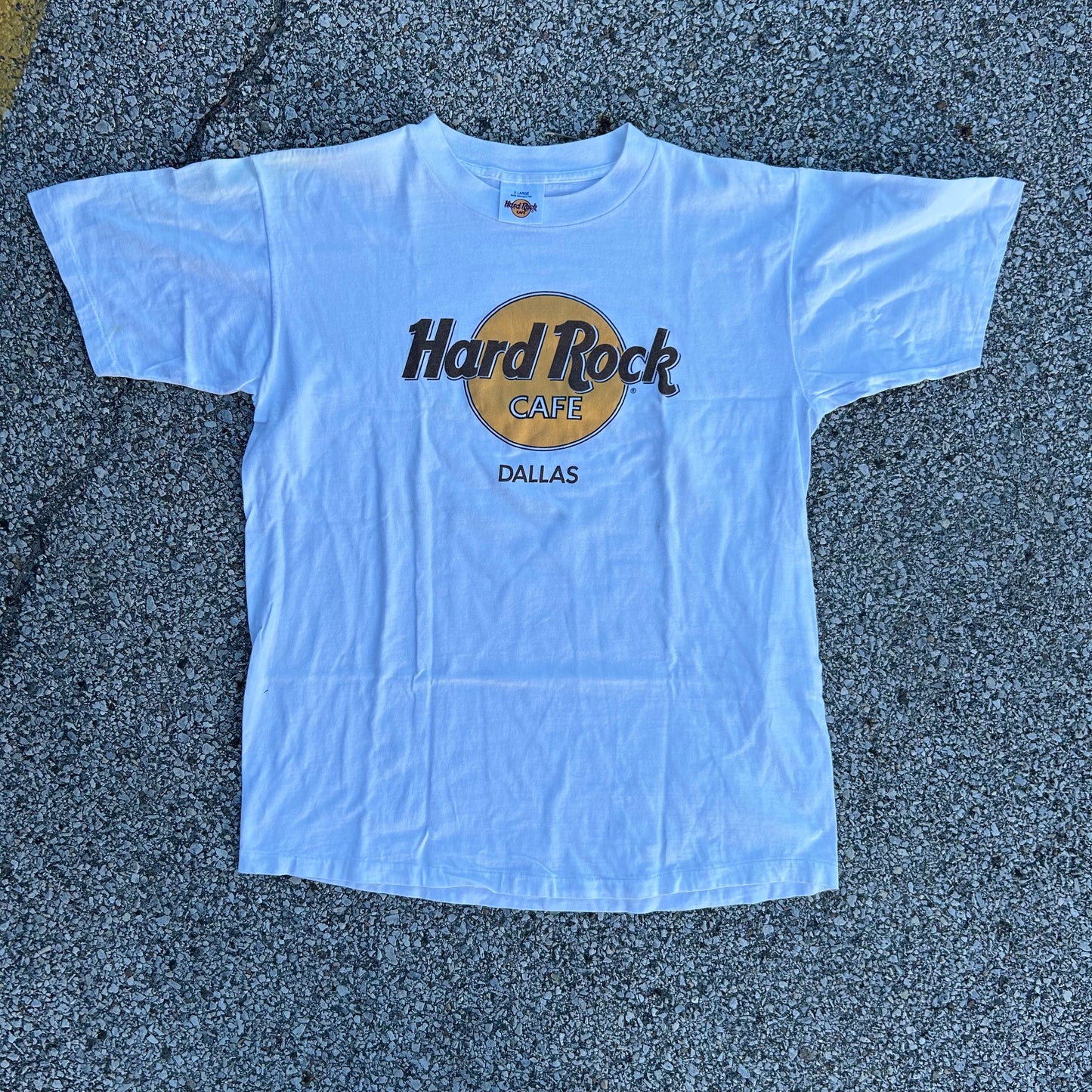 90’s Hard Rock Cafe Dallas Tshirt - Large - 22” x 29”