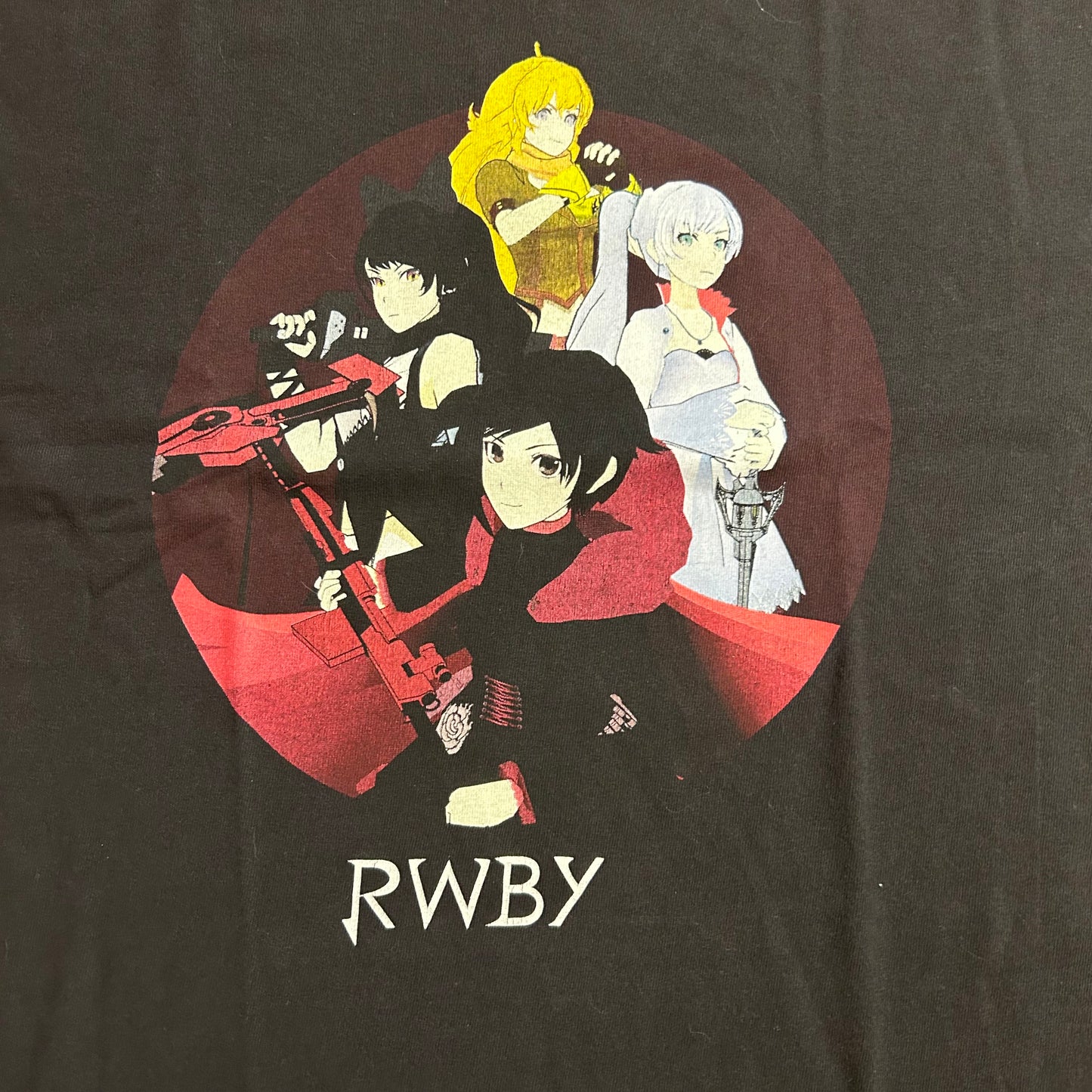 2017 RWBY Ruby Anime Cartoon TV Tshirt - Medium - 21” x 29”