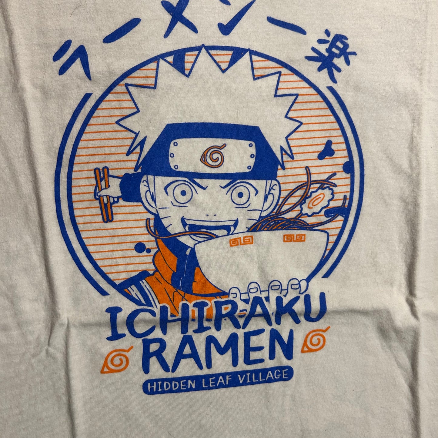 Naruto Ichiraku Ramen Anime TV Tshirt - Medium - 20” x 27”