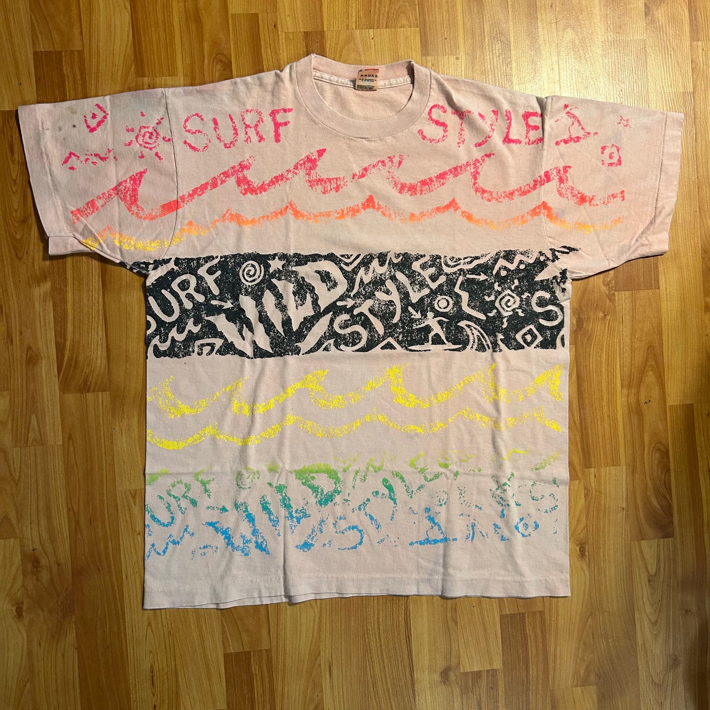 90’s FOTL Surf Style Wild Tshirt - Large - 23” x 29”