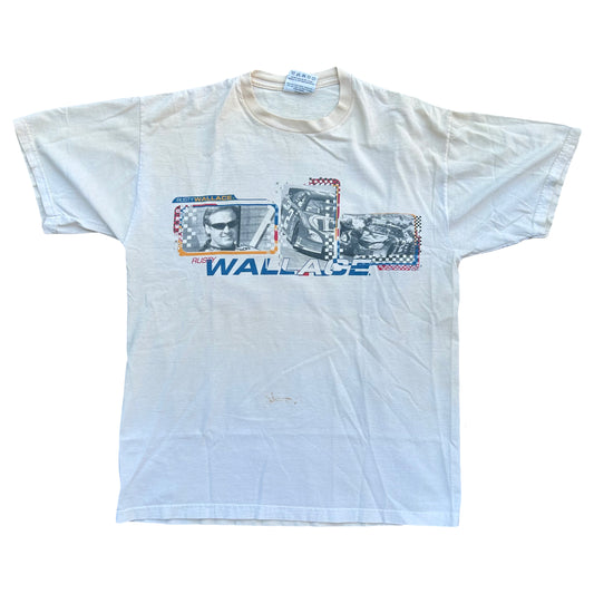 2001 NASCAR Winner’s Circle Rusty Wallace Tshirt - Medium - 21” x 28”