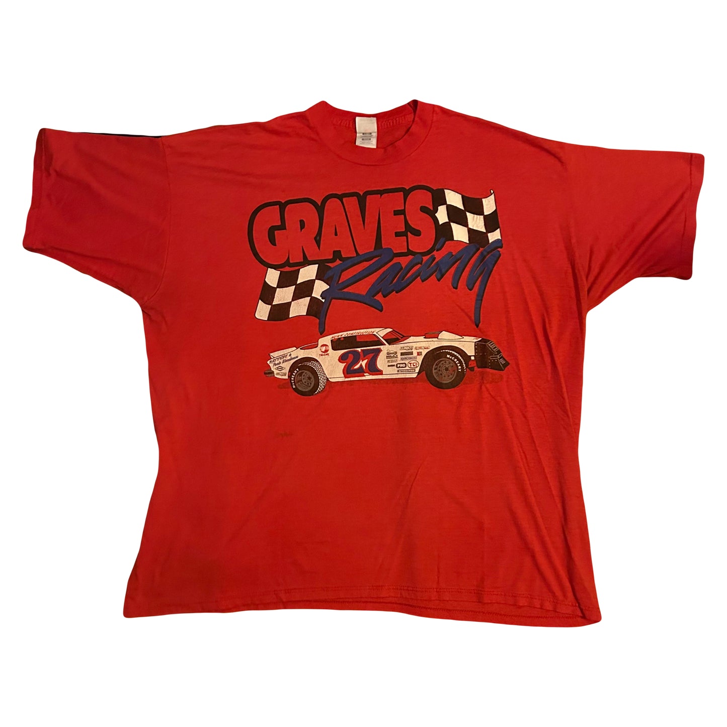 FOTL Graves Racing #27 Tshirt - XLarge - 27” x 31”