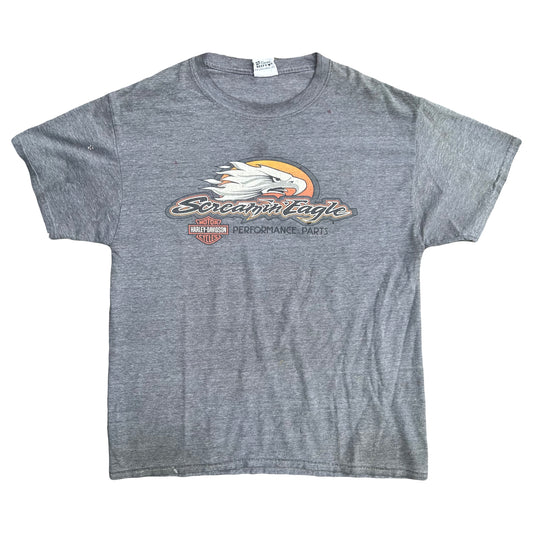 Hanes Beefy 2009 Harley Davidson Screamin’ Eagle Bumpus Memphis Tennessee Motorcycles Tshirt - Large - 22” x 29”