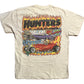 90’s White Hunters Auto Expo Nashville Tennessee Racing Car Tshirt - Medium - 21” x 29”